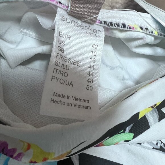 Sunseeker Swimsuit Bottoms Women’s Multicolored Floral Size 10 NWT - Picture 11 of 12